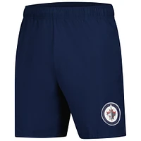 Short d'entraînement technique bleu marine pour homme Fanatics Winnipeg Jets