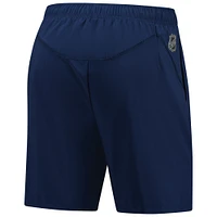 Short d'entraînement technique bleu marine pour homme Fanatics Winnipeg Jets