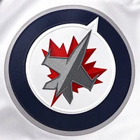 Men's Fanatics White Winnipeg Jets Away Premium Custom Jersey