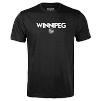 T-shirt Richmond City Capsule noir pour homme des Jets de Winnipeg Levelwear