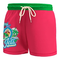 Short pour homme Mitchell & Ness Pink Winnipeg Jets Party Mix