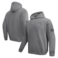 Men's Pro Standard Heather Gray Winnipeg Jets Neutral Pullover Hoodie