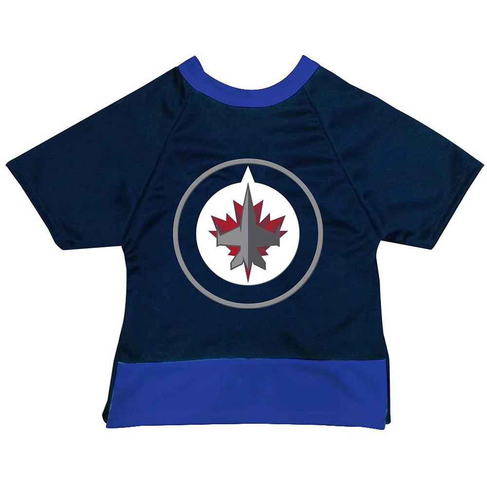 Navy Winnipeg Jets - Chandail pour animaux de compagnie