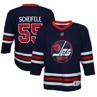 Preschool Mark Scheifele Navy Winnipeg Jets 2021/22 Alternate - Replica Player Jersey