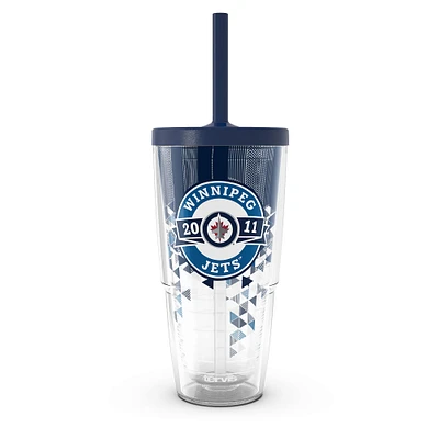 Gobelet classique Tervis Washington Capitals de 24 oz avec couvercle à paille