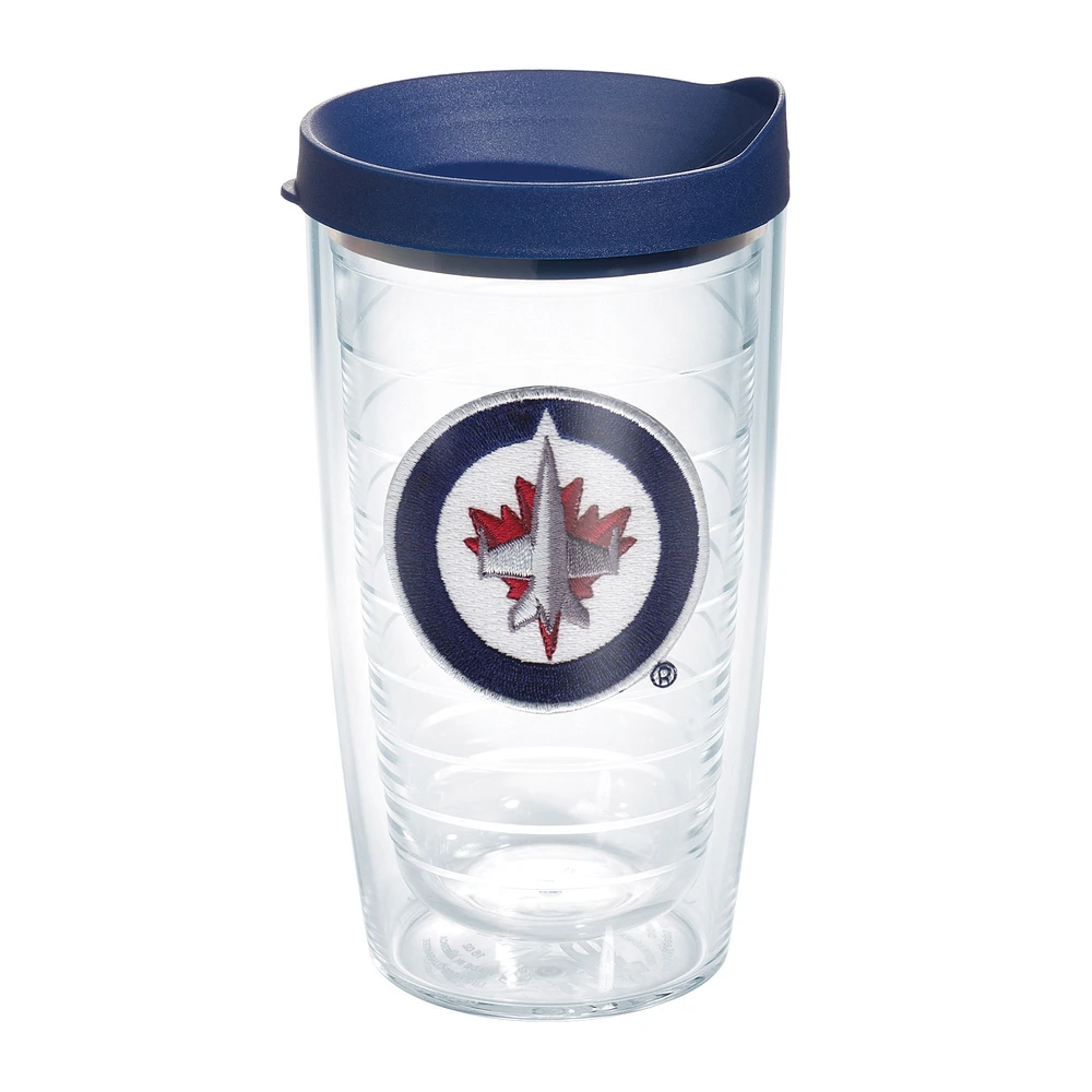 Jets de Tervis Winnipeg 16 oz. Gobelet Emblème Classique