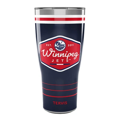 Tervis Jets de Winnipeg 30oz. Gobelet rétro en acier inoxydable