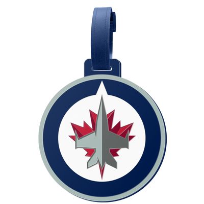 The Sports Vault Winnipeg Jets - Étiquette de bagage géante