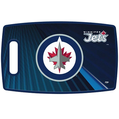 The Sports Vault Winnipeg Jets - Large Cutting Board