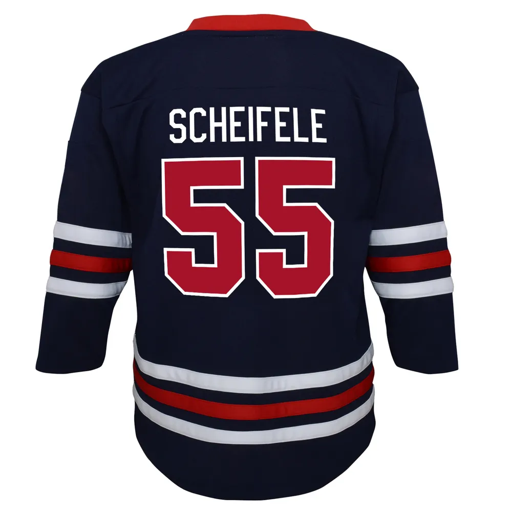 Toddler Mark Scheifele Navy Winnipeg Jets 2021/22 Alternate - Replica Player Jersey