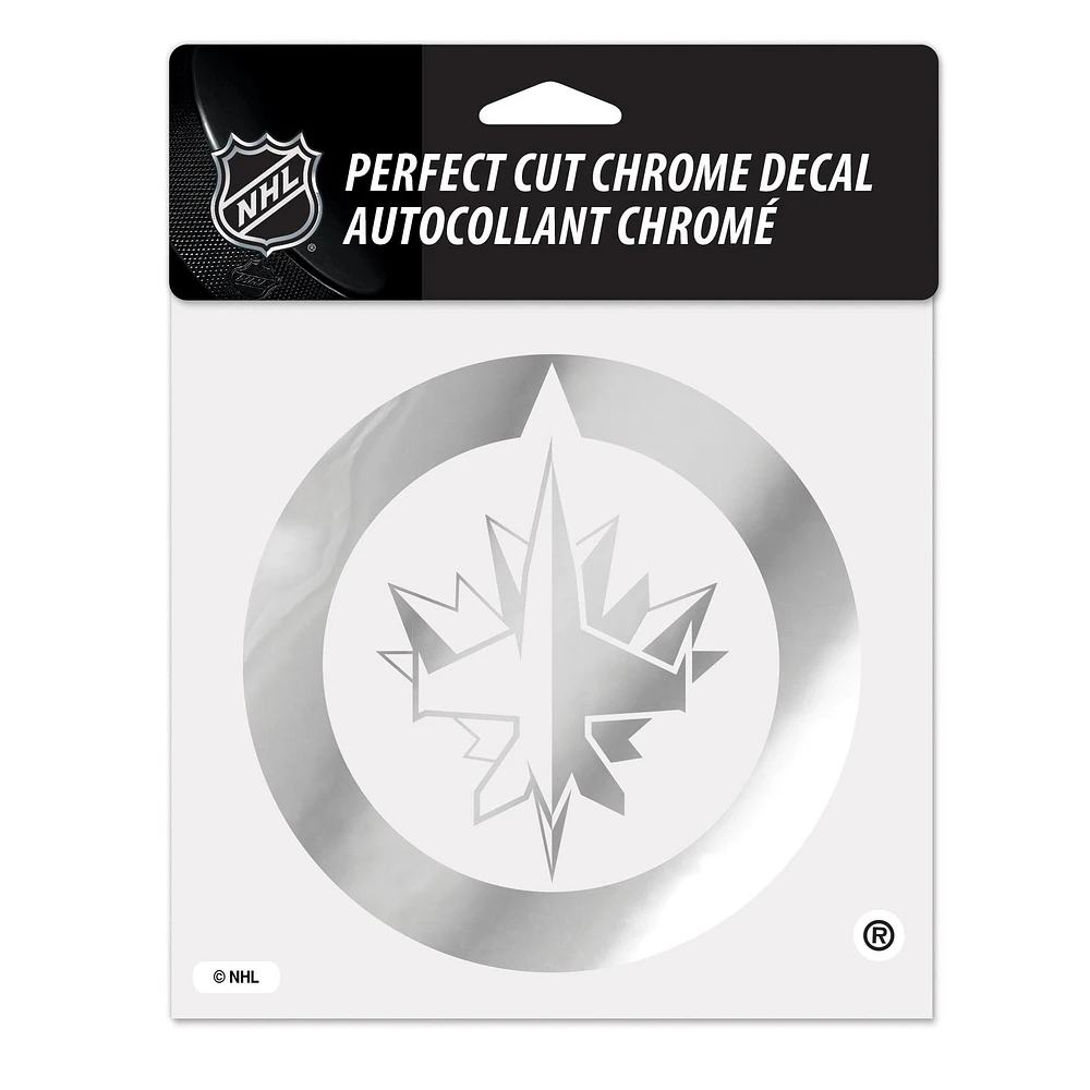 WinCraft Winnipeg Jets Autocollant chromé 6" x 6"