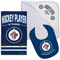 Pack d'accessoires pour bébé WinCraft Winnipeg Jets