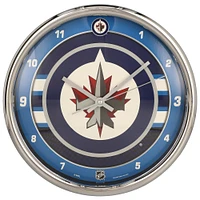 WinCraft Winnipeg Jets Chrome Wall Clock