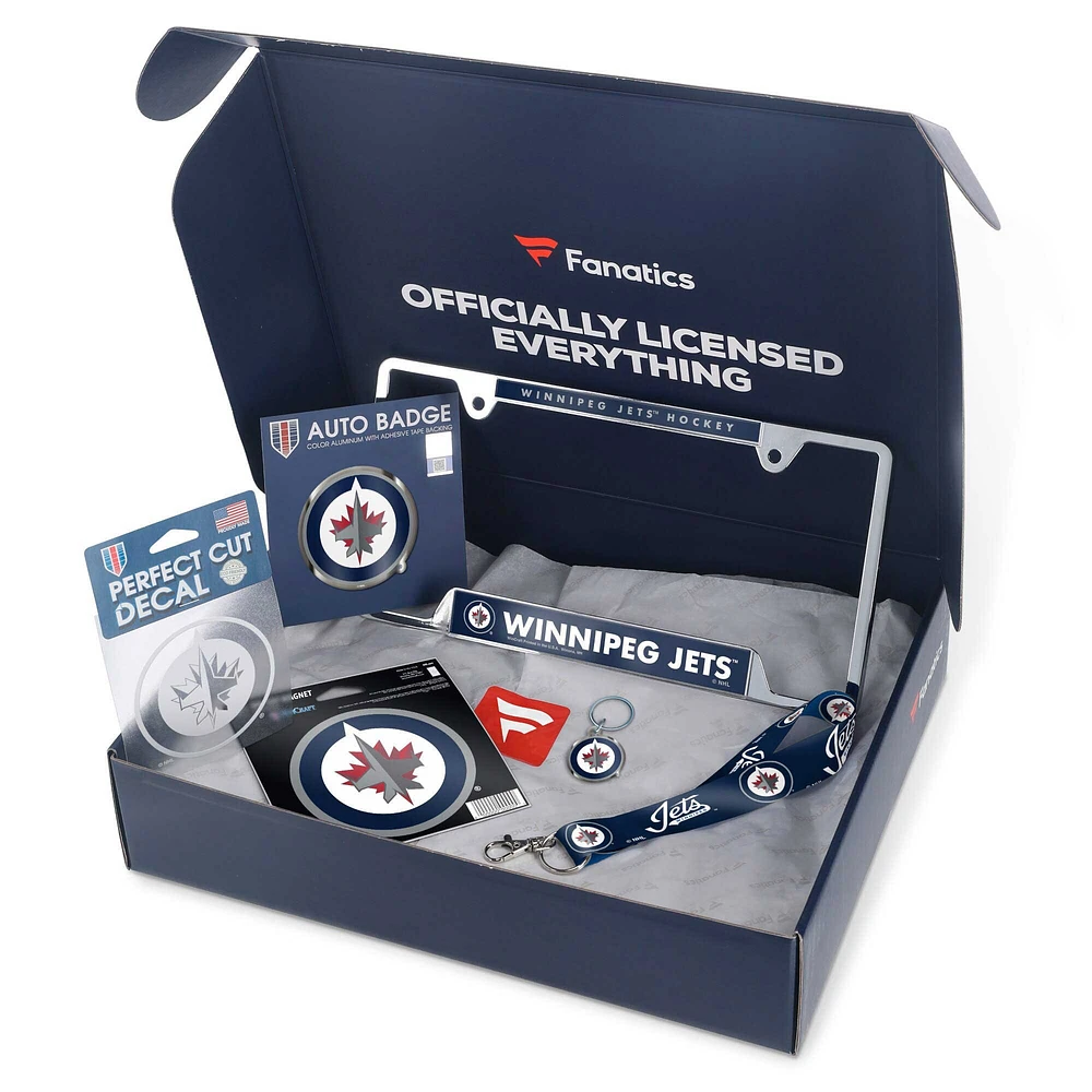 WinCraft Winnipeg Jets Fanatics Automotive Gift Box