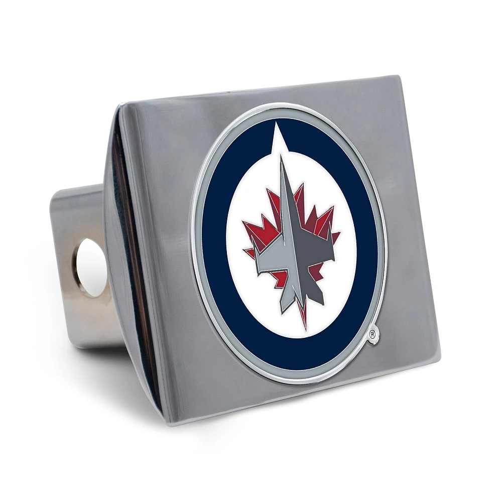 WinCraft Winnipeg Jets Housse d'attelage en métal de qualité supérieure