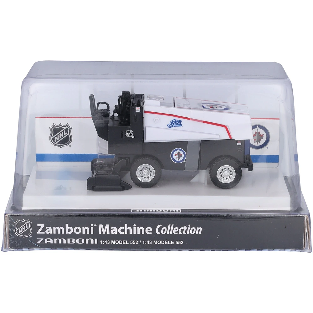Zamboni moulée sous pression à l'échelle 1:43 des Jets de Winnipeg