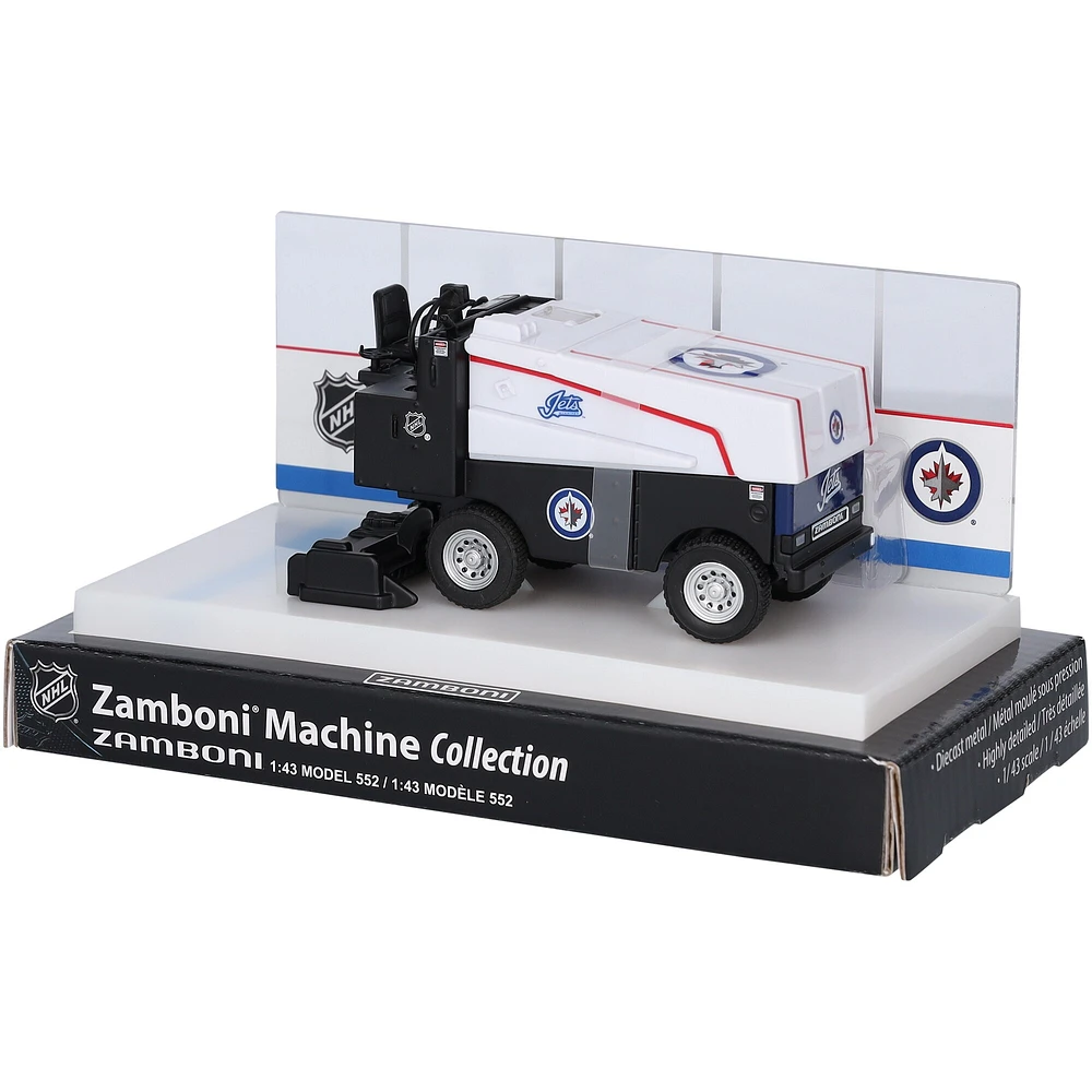Zamboni moulée sous pression à l'échelle 1:43 des Jets de Winnipeg