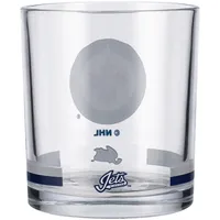 Jets de Winnipeg 10 oz. Verre à bandes de roches