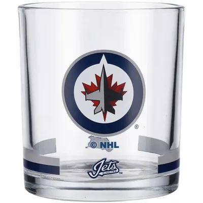 Jets de Winnipeg 10 oz. Verre à bandes de roches