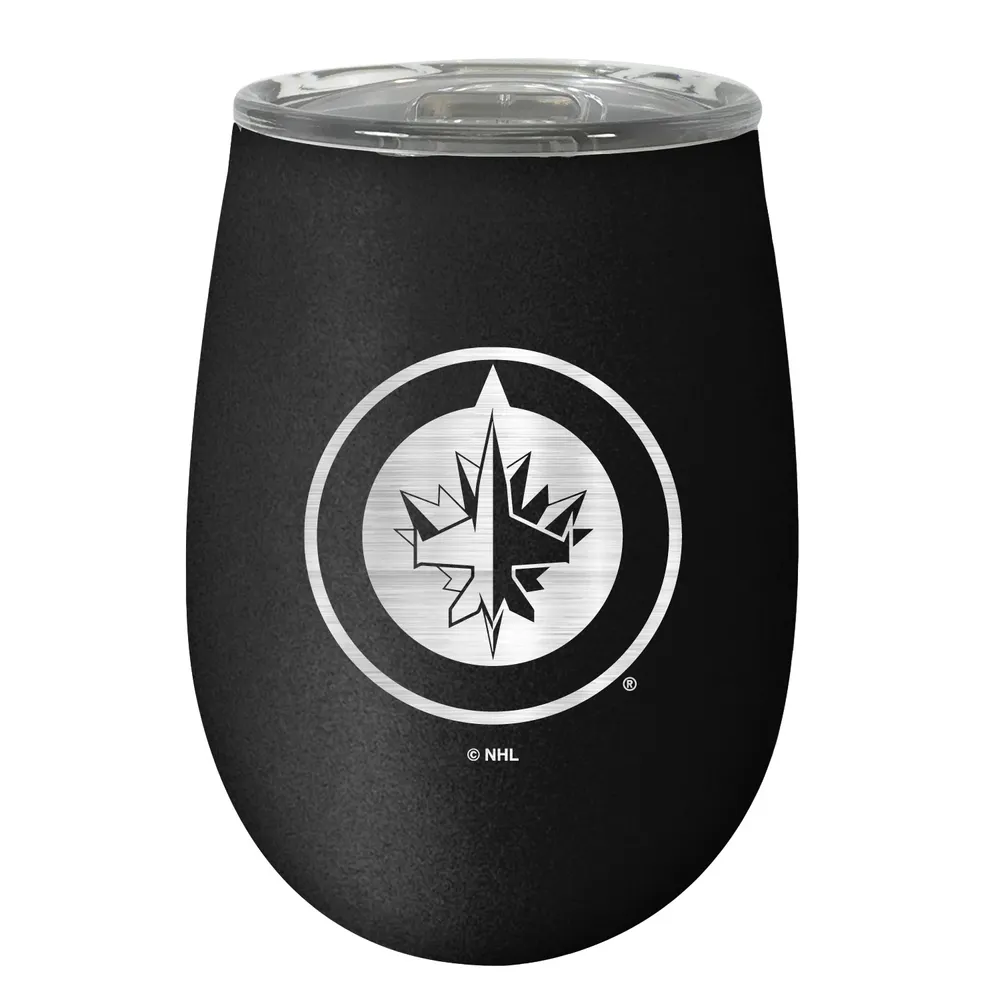 Lids New York Jets 12oz. Personalized Stealth Wine Tumbler - Black