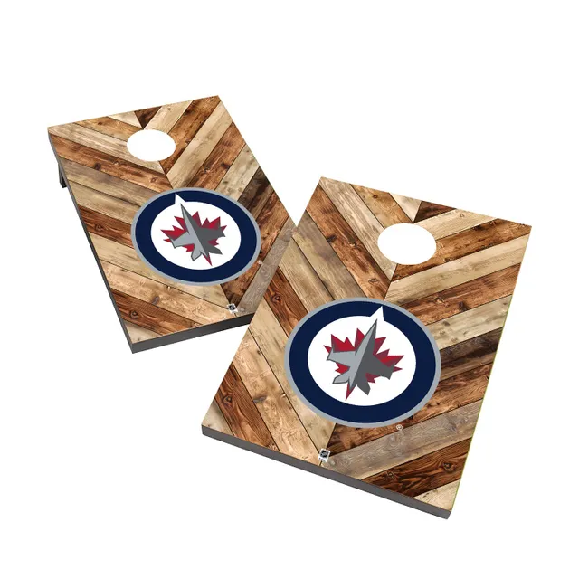 Lids Winnipeg Jets 2' x 4' Rosewood Cornhole Board Set