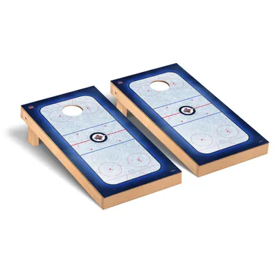 Winnipeg Jets Weathered Triangle Cornhole Game Set