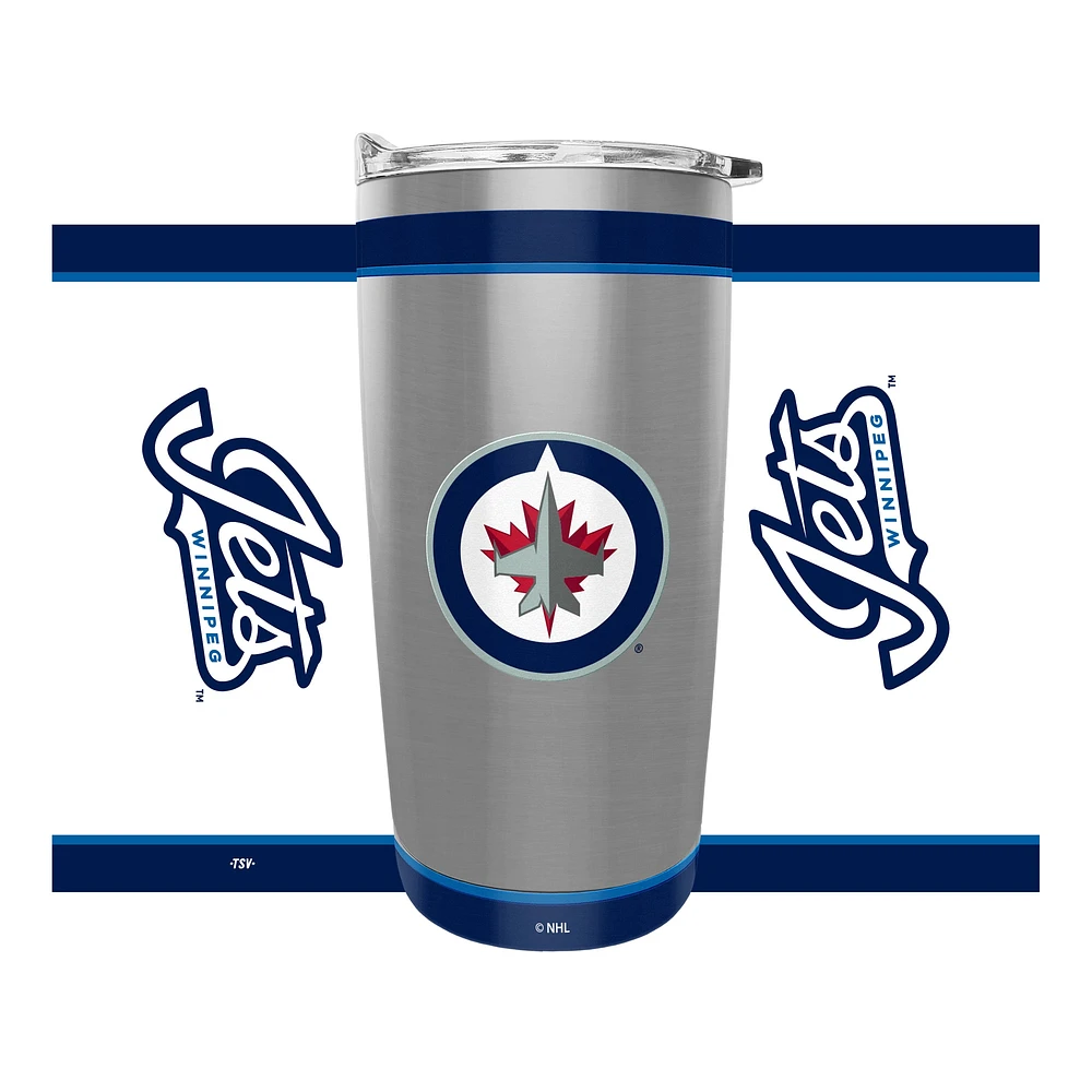 Winnipeg Jets 20oz. Stainless Steel Team Tumbler