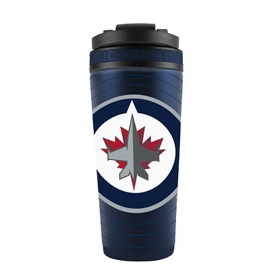 Winnipeg Jets 26oz. 4D Stainless Steel Shaker Bottle