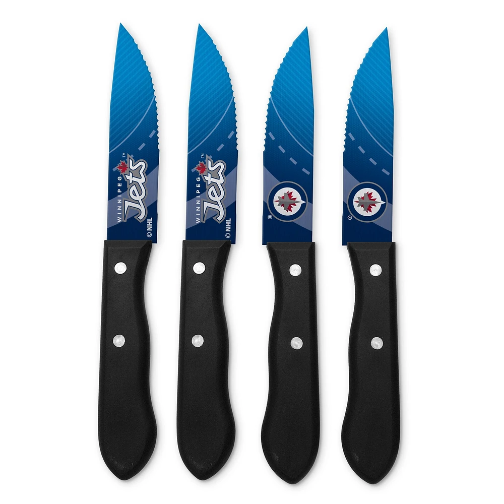 Winnipeg Jets 4-Piece Steak Knife Set