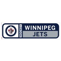 Winnipeg Jets 90'' x 23'' Team Logo Repositionable Wall Decal