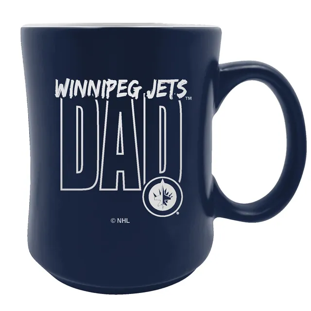 Men's Fanatics Branded Navy Winnipeg Jets Best Dad Ever T-Shirt