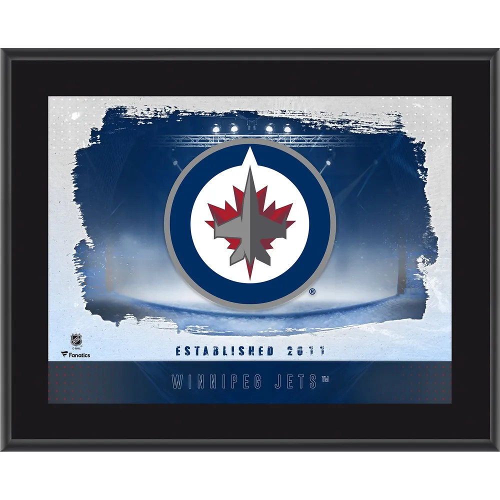 Lids Winnipeg Jets Fanatics Authentic 10.5 x 13 Sublimated Horizontal  Logo Team Plaque