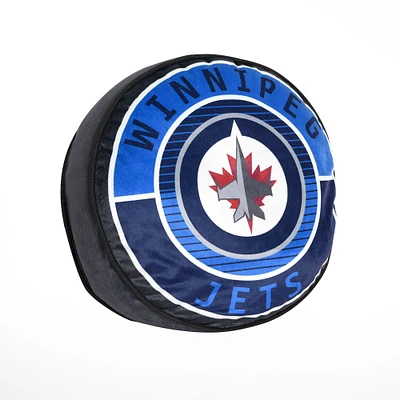 Jets de Winnipeg - Oreiller de rondelle de hockey