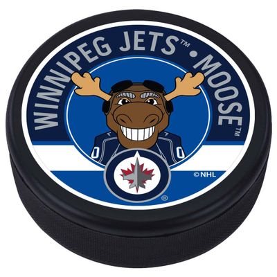 Winnipeg Jets - Mascot Design Hockey Puck