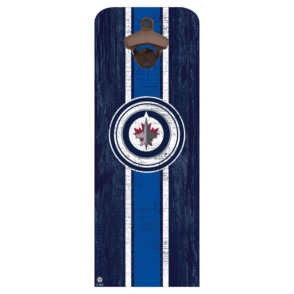 Winnipeg Jets Wall Mounted Bottle - Opener