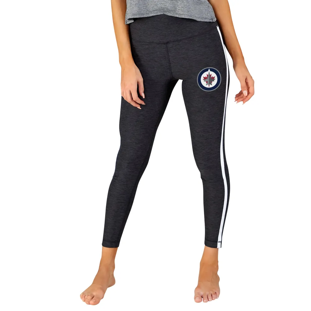 New York Jets Concepts Sport Women's Fraction Leggings - Black