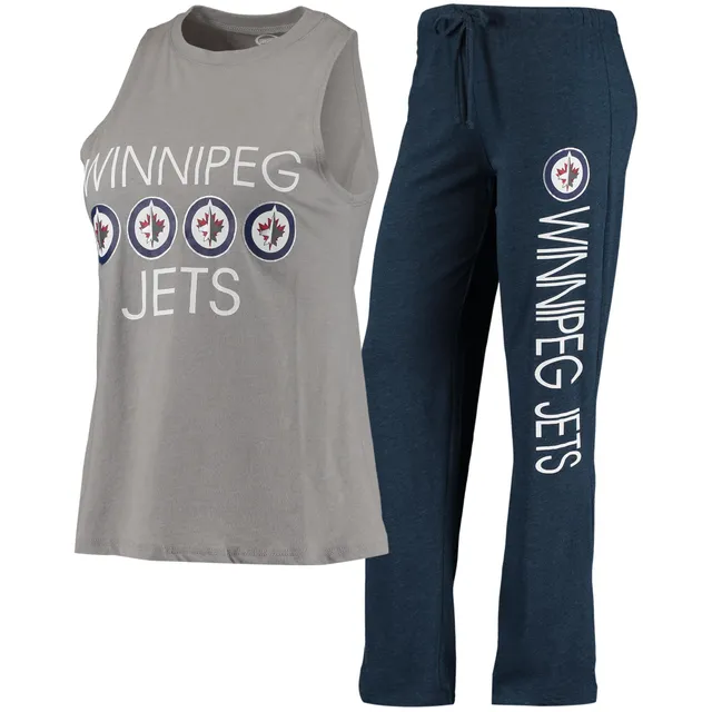 Women's Concepts Sport Navy/Red Montreal Canadiens Arctic T-Shirt & Pajama  Pants Sleep Set