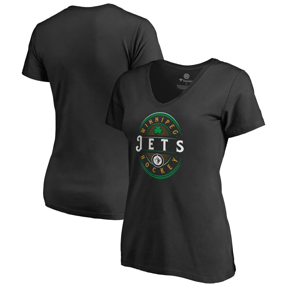 : J-E-T-S Jets Jets Jets Ladies Womens V-Neck Football