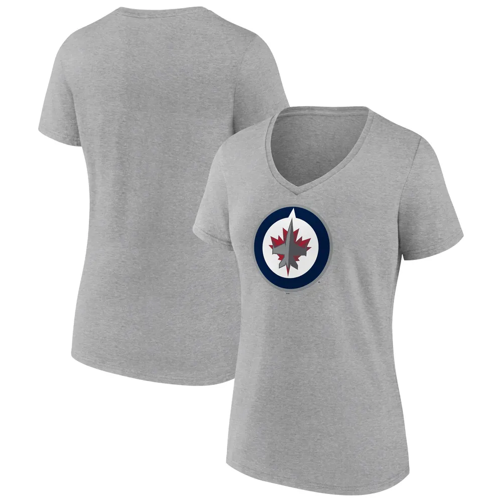 Lids Winnipeg Jets Fanatics Branded Women's Alternate Logo V-Neck T-Shirt -  Navy