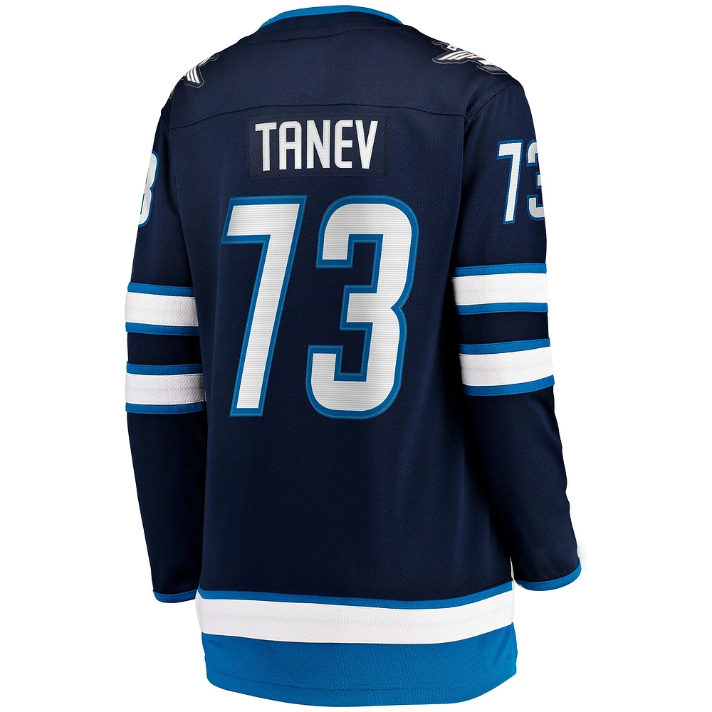 Women's Fanatics Brandon Tanev Navy Winnipeg Jets Home Breakaway Player Jersey