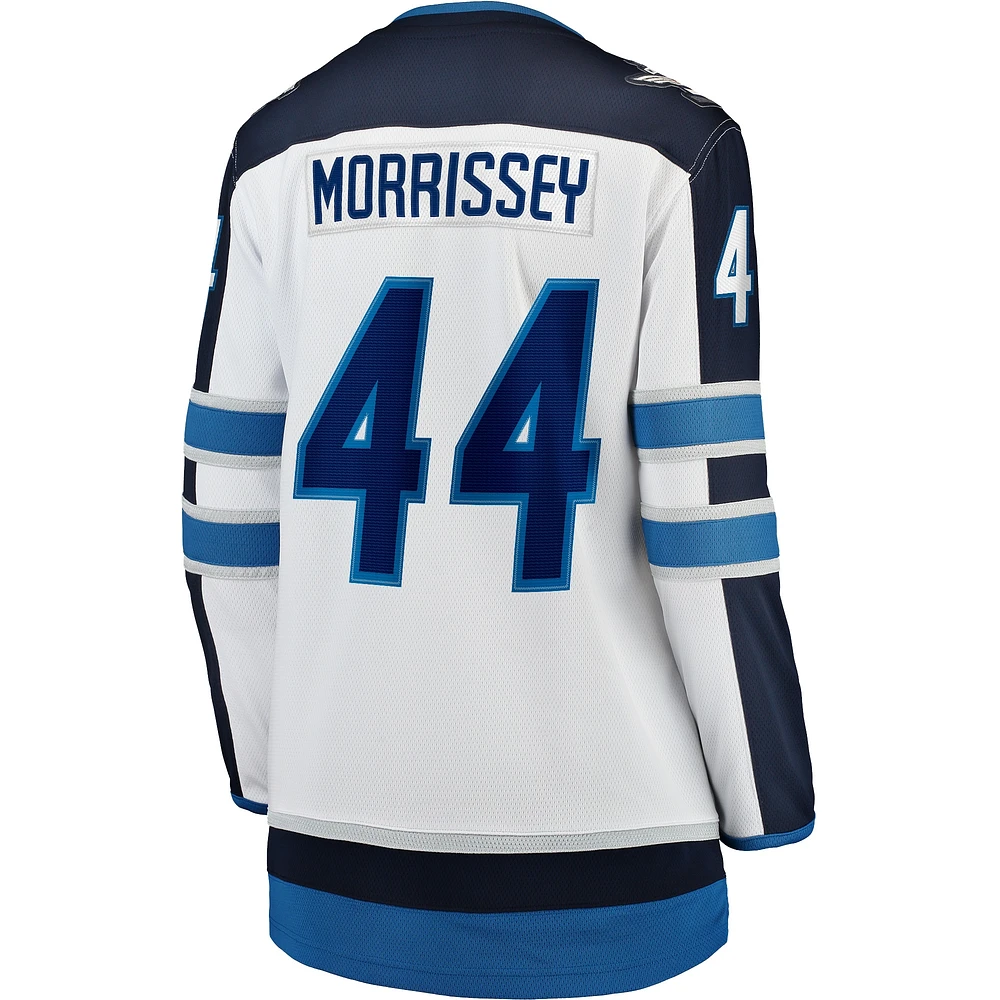 Women's Fanatics Josh Morrissey White Winnipeg Jets Premier Breakaway Away - Player Jersey