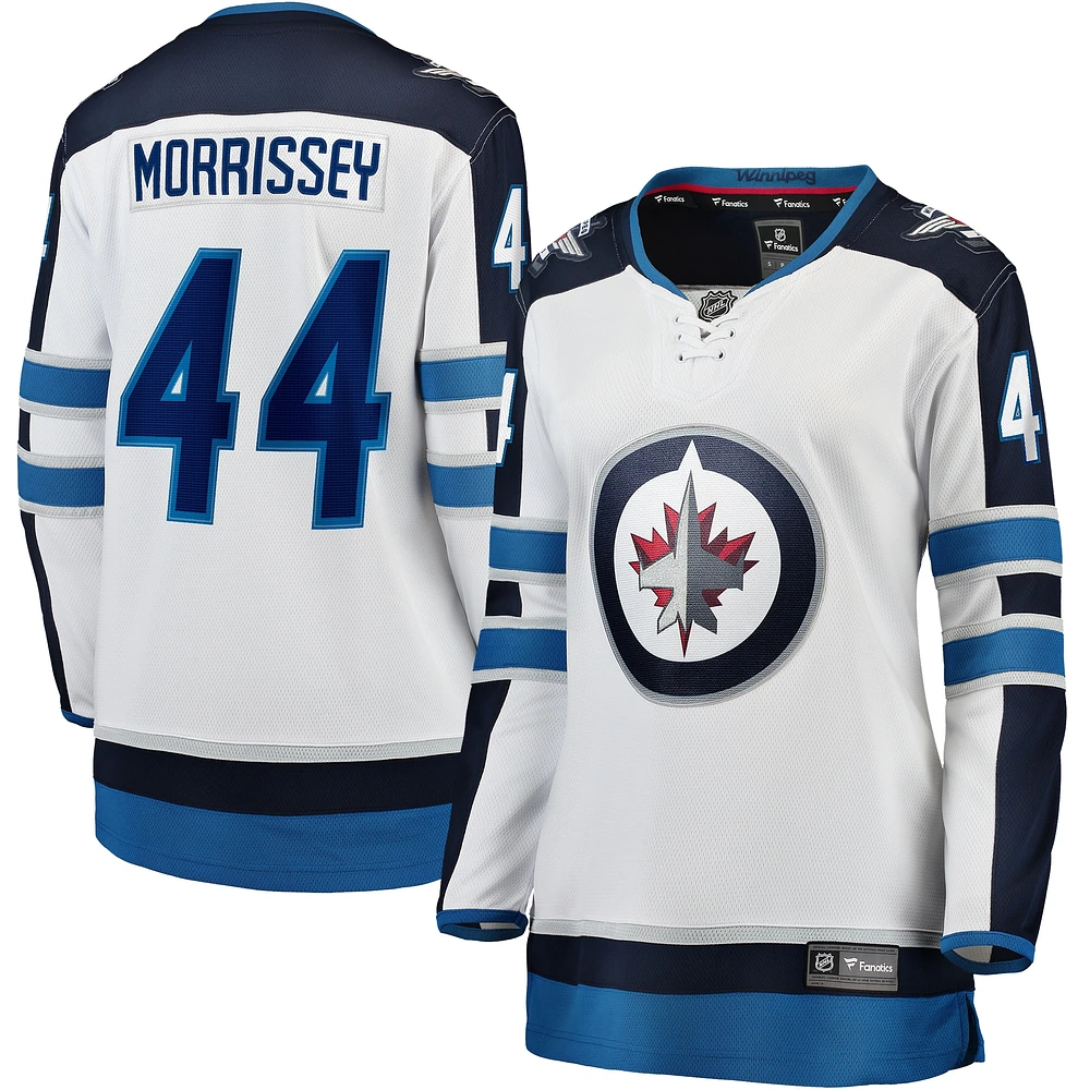 Women's Fanatics Josh Morrissey White Winnipeg Jets Premier Breakaway Away - Player Jersey