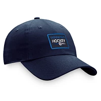 Casquette ajustable authentique Pro Fanatics pour femmes, bleu marine, Jets de Winnipeg