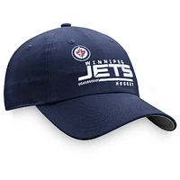 Women's Fanatics Navy Winnipeg Jets Authentic Pro Locker Room Adjustable - Hat