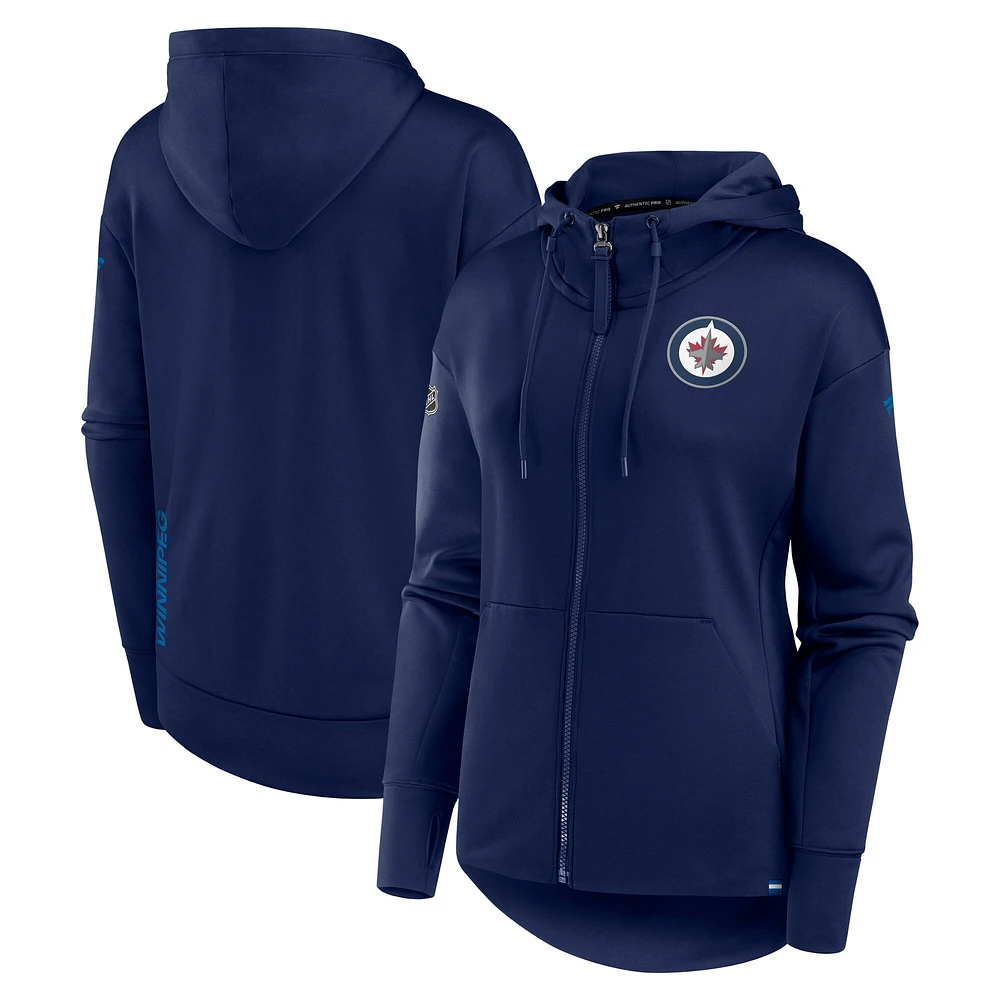 NUT WINJET NAVY NHL W AP SCUBA FZ CAPUCHE JACLAD