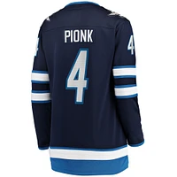 Fanatiques féminines de marque Neal Pionk Navy Winnipeg Jets Home Breakaway - Maillot joueur