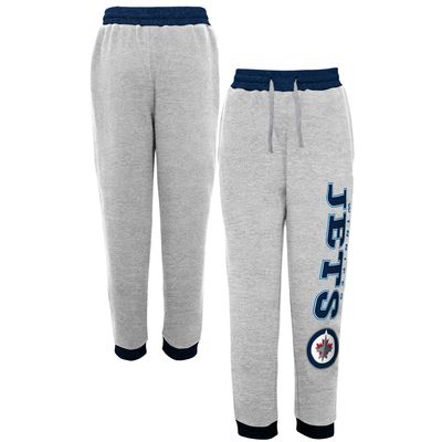 Youth Heathered Gray Winnipeg Jets Skilled Enforcer - Sweatpants