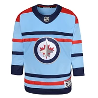 Maillot Premier anniversaire des Jets de Winnipeg bleu clair pour jeunes