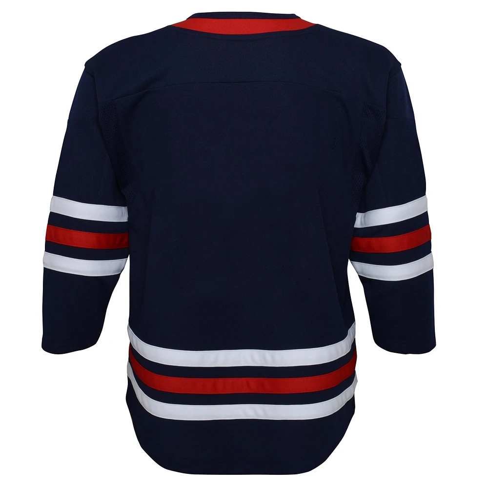 Junior Navy Winnipeg Jets 2021/22 Alternate - Maillot Premier