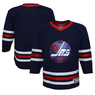 Youth Navy Winnipeg Jets 2021/22 Alternate Premier Jersey